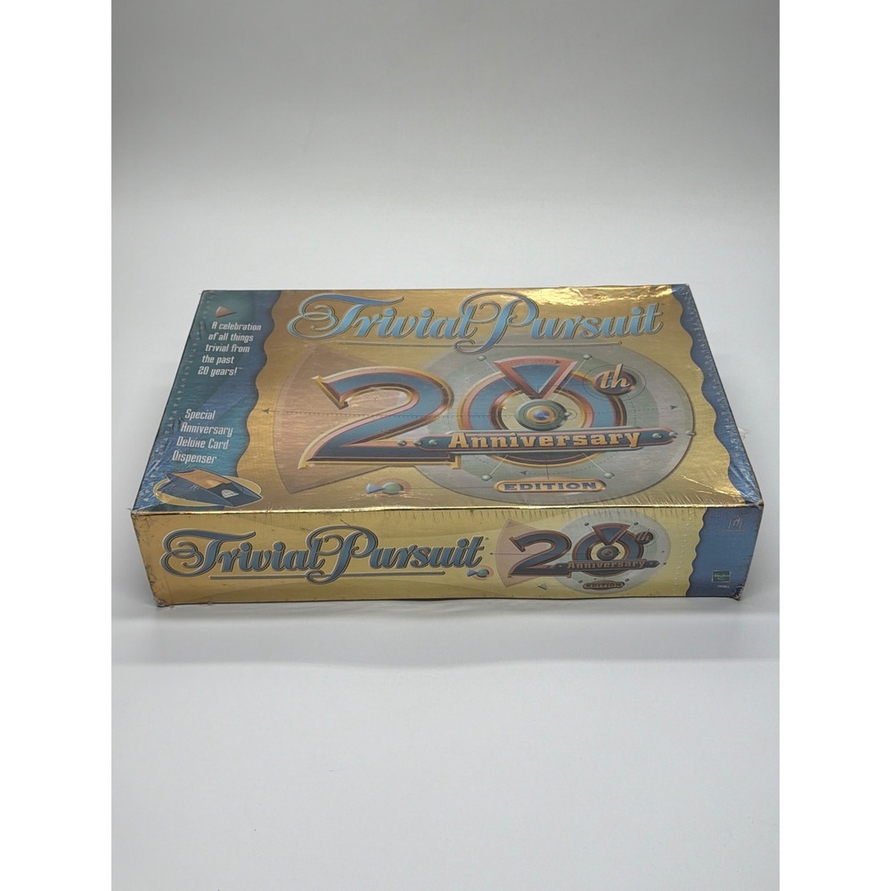 Trivial Pursuit 20th Anniversary Edition Board Game New Sealed 1982-2002 40381